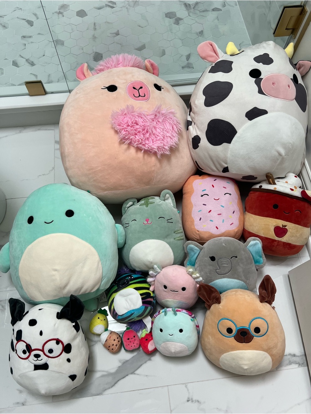 Assorted Plush Squishies Collection - Pastel Cute Characters